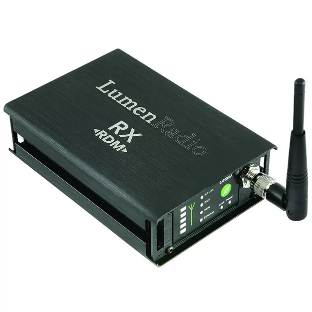 Lichtsteuerung, LumenRadio Wireless DMX Receiver-Set (2 Stück)