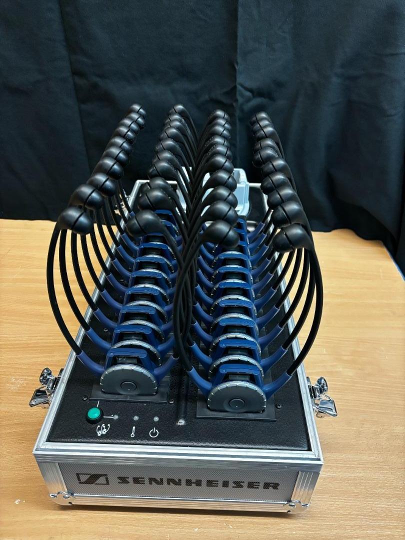 SET Tourguide Sennheiser 2020, 20 Kinnbügel, ohne Mikro